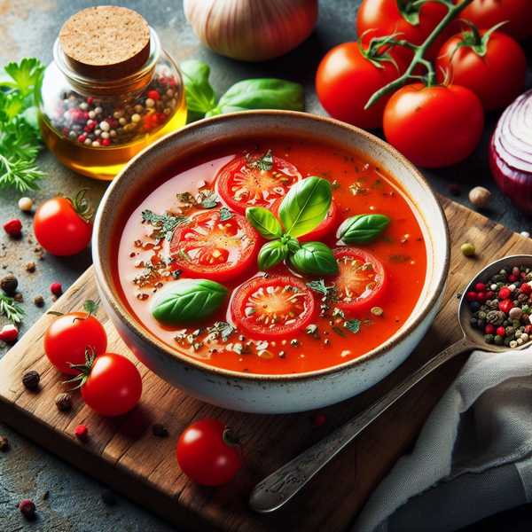 Французский томатный суп